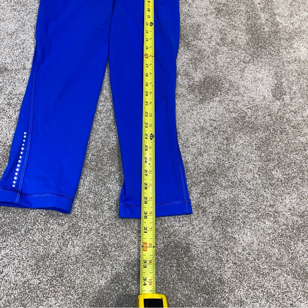 Lululemon Swift Speed High-Rise Crop 21" Cerulean Blue‎ Size 4 - Picture 11 of 11